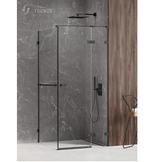 Душевое ограждение NEW TRENDY AVEXA BLACK R 90x110x200 EXK-2575 (черный)