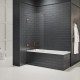 Шторка для ванны NEW TRENDY AVEXA COPPER BRUSHED 50x150 EXK-3802-WP (брашированная медь) Elit-san.ru