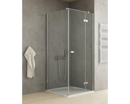 приобрести Душевое ограждение NEW TRENDY REFLEXA R 100x70x200 EXK-5127 (хром) в магазине сантехники Elit-san.ru Душевое ограждение NEW TRENDY REFLEXA R 100x70x200 EXK-5127 (хром) Elit-san.ru