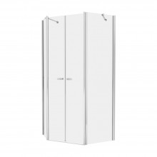Душевое ограждение NEW TRENDY NEW SOLEO 100x80x195 K-0611 (хром)
