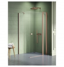 Душевое ограждение NEW TRENDY NEW SOLEO COPPER BRUSHED 120x80x195 K-2002 (брашированная медь)