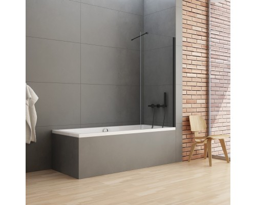 купить Шторка для ванны NEW TRENDY NEW SOLEO BLACK 80x140 P-0080-WP (черный) в магазине сантехники Elit-san.ru Шторка для ванны NEW TRENDY NEW SOLEO BLACK 80x140 P-0080-WP (черный) Elit-san.ru