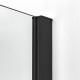 Шторка для ванны NEW TRENDY NEW SOLEO BLACK 80x140 P-0080-WP (черный) Elit-san.ru