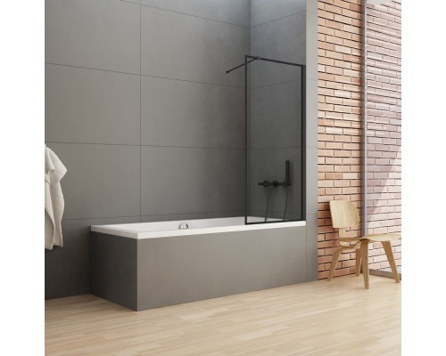 купить Шторка для ванны NEW TRENDY NEW SOLEO BLACK 100x140 P-0097-WP (черный) в магазине сантехники Elit-san.ru Шторка для ванны NEW TRENDY NEW SOLEO BLACK 100x140 P-0097-WP (черный) Elit-san.ru