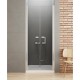 Дверь в нишу NEW TRENDY NEW SOLEO двойные двери 120x195 D-0128A (хром) Elit-san.ru