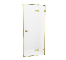 Дверь в нишу NEW TRENDY AVEXA GOLD BRUSHED 100x200 EXK-1719 (брашированное золото)