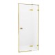 Дверь в нишу NEW TRENDY AVEXA GOLD BRUSHED 100x200 EXK-1719 (брашированное золото) Elit-san.ru