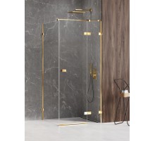 Душевое ограждение NEW TRENDY AVEXA GOLD SHINE P 100x120x200 EXK-1679 (золото)