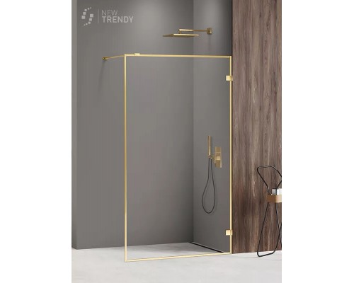 Душевое ограждение NEW TRENDY AVEXA GOLD SHINE 60x200 EXK-2157 (золото) Elit-san.ru