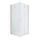 Душевое ограждение NEW TRENDY NEW SOLEO складные 2D 100x90x195 D-0150A/D-0153A (хром) Elit-san.ru