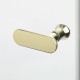 Дверь в нишу NEW TRENDY NEW SOLEO LIGHT GOLD 90x195 D-0456A (светлое золото) Elit-san.ru