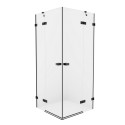 Душевое ограждение NEW TRENDY AVEXA BLACK 110x110x200 EXK-1845 (черный) Душевое ограждение NEW TRENDY AVEXA BLACK 110x110x200 EXK-1845 (черный)