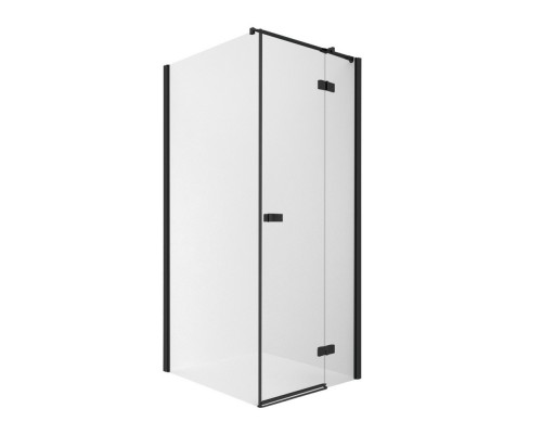 заказать Душевое ограждение NEW TRENDY REFLEXA BLACK R 90x80x200 EXK-4927 (черный) в магазине сантехники Elit-san.ru Душевое ограждение NEW TRENDY REFLEXA BLACK R 90x80x200 EXK-4927 (черный) Elit-san.ru
