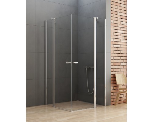 купить Душевое ограждение NEW TRENDY NEW SOLEO 2D 90x90x195 K-0406 (хром) в магазине сантехники Elit-san.ru Душевое ограждение NEW TRENDY NEW SOLEO 2D 90x90x195 K-0406 (хром) Elit-san.ru