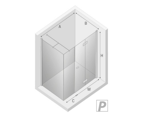 купить Душевое ограждение NEW TRENDY NEW SOLEO PLUS складные двери R 100x70x195 K-0620 (хром) в магазине сантехники Elit-san.ru Душевое ограждение NEW TRENDY NEW SOLEO PLUS складные двери R 100x70x195 K-0620 (хром) Elit-san.ru
