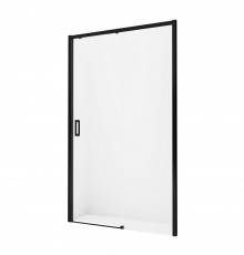 Дверь в нишу NEW TRENDY PRIME BLACK 120х200 R D-0321A (черный)