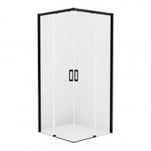 Душевое ограждение NEW TRENDY PRIME BLACK 120x80x200 D-0320A/D-0313A (черный)