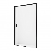 Дверь в нишу NEW TRENDY PRIME BLACK 120х200 R D-0321A (черный)