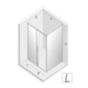 Душевое ограждение NEW TRENDY PRIME BLACK L 150x80x200 D-0326A/D-0128B (черный) Elit-san.ru