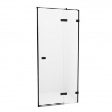 Дверь в нишу NEW TRENDY AVEXA BLACK 80x200 EXK-1547 (черный)