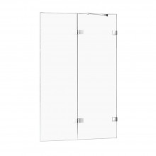 Шторка для ванны NEW TRENDY AVEXA 140x150 EXK-1963 R (хром)