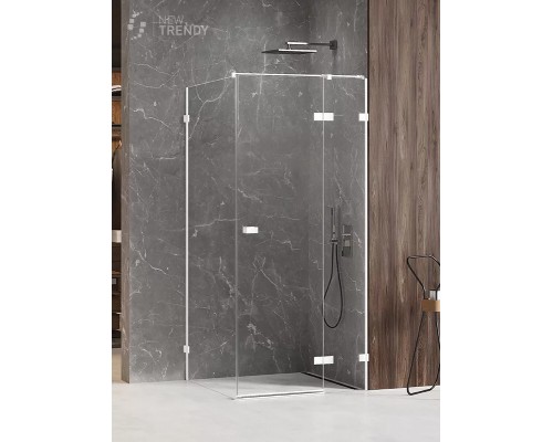 заказать Душевое ограждение NEW TRENDY AVEXA WHITE R 90x80x200 EXK-2738 (белый) в магазине сантехники Elit-san.ru Душевое ограждение NEW TRENDY AVEXA WHITE R 90x80x200 EXK-2738 (белый) Elit-san.ru
