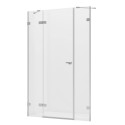 Дверь в нишу NEW TRENDY EVENTA PLUS L 150x200 EXK-4464 (хром)