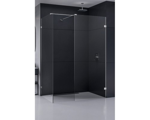 приобрести Душевое ограждение NEW TRENDY EVENTA walk-in 160x90x200 EXK-4658 (хром) в магазине сантехники Elit-san.ru Душевое ограждение NEW TRENDY EVENTA walk-in 160x90x200 EXK-4658 (хром) Elit-san.ru