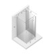 Душевое ограждение NEW TRENDY REFLEXA BLACK R 100x110x200 EXK-5030 (черный) Elit-san.ru