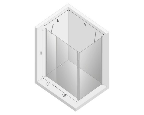 купить Душевое ограждение NEW TRENDY NEW SOLEO 110x110x195 K-0707 (хром) в магазине сантехники Elit-san.ru Душевое ограждение NEW TRENDY NEW SOLEO 110x110x195 K-0707 (хром) Elit-san.ru