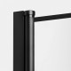 Шторка для ванны NEW TRENDY NEW SOLEO BLACK 60x140 P-0087 (черный) Elit-san.ru