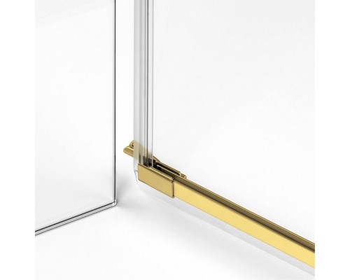 Душевое ограждение NEW TRENDY AVEXA GOLD BRUSHED 120x70x200 EXK-1765 (брашированное золото) Elit-san.ru