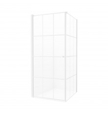 Душевое ограждение NEW TRENDY SUPERIA WHITE L 90x90x195 K-0794 (белый)