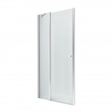 Дверь в нишу NEW TRENDY NEW SOLEO одинарная 90x195 D-0155A (хром)