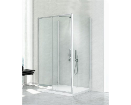 заказать Душевое ограждение NEW TRENDY NEW CORRINA 130x80x195 D-0251A/D-0078B (хром) в магазине сантехники Elit-san.ru Душевое ограждение NEW TRENDY NEW CORRINA 130x80x195 D-0251A/D-0078B (хром) Elit-san.ru