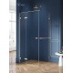 Душевое ограждение NEW TRENDY AVEXA GOLD BRUSHED L 80x120x200 EXK-3015 (брашированное золото) Elit-san.ru
