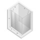 Душевое ограждение NEW TRENDY NEW SOLEO 110x90x195 K-0705 (хром) Elit-san.ru