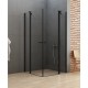 Душевое ограждение NEW TRENDY NEW SOLEO BLACK 2D 90x110x195 K-0761 (черный) Elit-san.ru