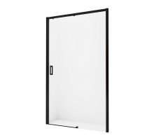 Дверь в нишу NEW TRENDY PRIME BLACK 130х200 R D-0323A (черный)