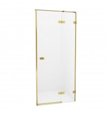 Дверь в нишу NEW TRENDY AVEXA GOLD BRUSHED 80x200 EXK-1715 (брашированное золото)