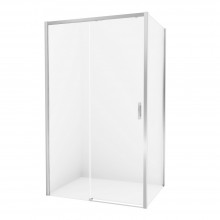Душевое ограждение NEW TRENDY PRIME 130x100x200 D-0304A/D-0125B (хром)