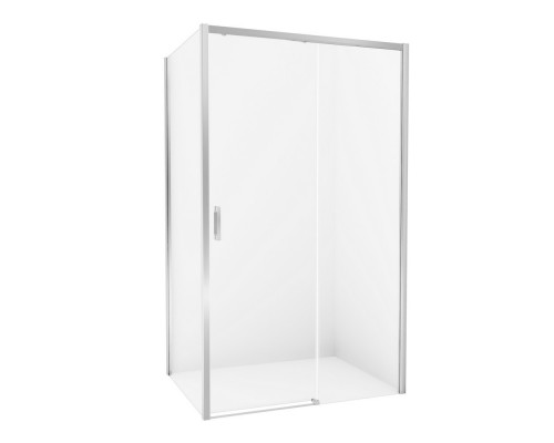 Душевое ограждение NEW TRENDY PRIME 140x80x200 D-0307A/D-0123B (хром) Elit-san.ru