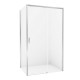 Душевое ограждение NEW TRENDY PRIME 140x80x200 D-0307A/D-0123B (хром) Elit-san.ru