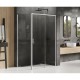 Душевое ограждение NEW TRENDY PRIME 140x80x200 D-0307A/D-0123B (хром) Elit-san.ru
