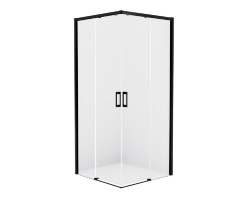приобрести Душевое ограждение NEW TRENDY PRIME BLACK 110x90x200 D-0318A/D-0315A (черный) в магазине сантехники Elit-san.ru Душевое ограждение NEW TRENDY PRIME BLACK 110x90x200 D-0318A/D-0315A (черный) Elit-san.ru