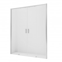 Дверь в нишу NEW TRENDY PRIME 150x200 D-0335A (хром)