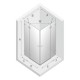 Душевое ограждение NEW TRENDY AVEXA 120x100x200 EXK-1537 (хром) Elit-san.ru