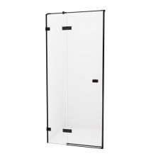 Дверь в нишу NEW TRENDY AVEXA BLACK 80x200 EXK-1546 (черный)