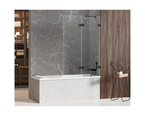 заказать Шторка для ванны NEW TRENDY AVEXA BLACK 120x150 EXK-1987 R (черный) в магазине сантехники Elit-san.ru Шторка для ванны NEW TRENDY AVEXA BLACK 120x150 EXK-1987 R (черный) Elit-san.ru