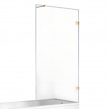 Шторка для ванны NEW TRENDY AVEXA GOLD SHINE 100x150 EXK-2175-WP (золото)